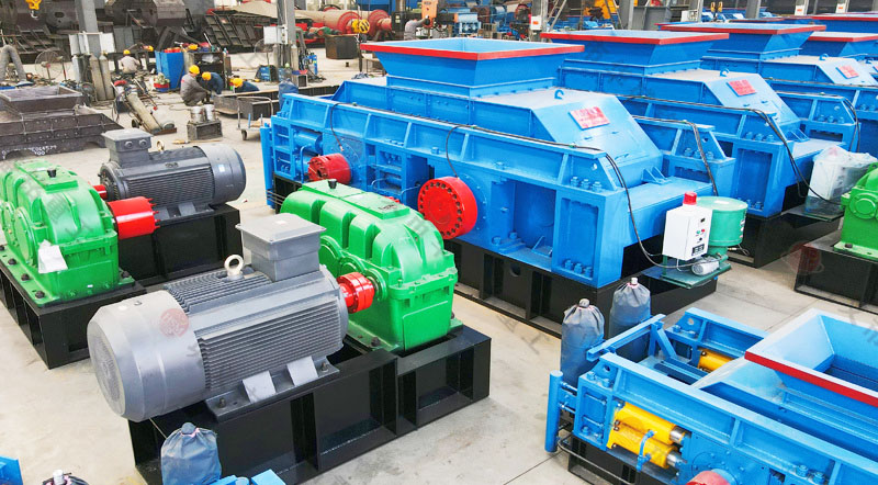 高壓對輥破碎機制砂成品優(yōu)，可破碎上百種物料